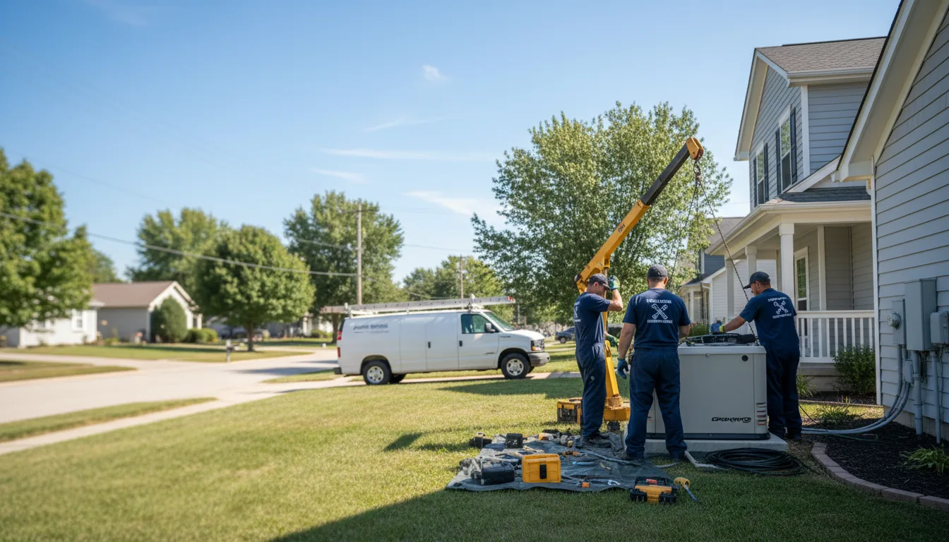 Generator Installation in New Athens, OH near me